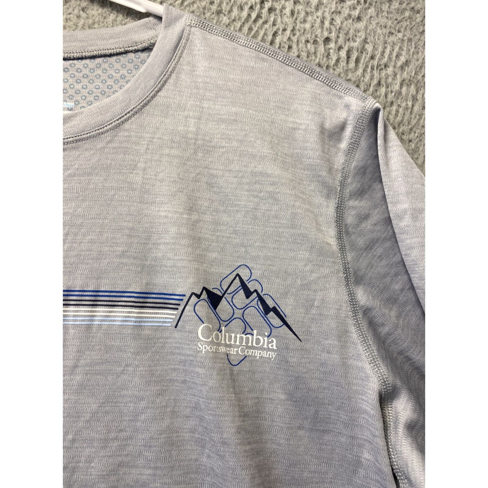 Vintage Columbia T-Shirt Mens M Gray Crew Neck Short Sleeve Casual Tops /104-41 Size US M / EU 48-50 / 2 - 2 Thumbnail