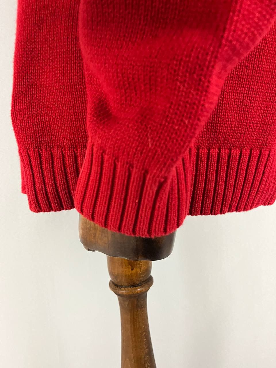 Polo Ralph Lauren Polo Ralph Lauren Sweater Red American Flag Size US XL / EU 56 / 4 - 7 Thumbnail