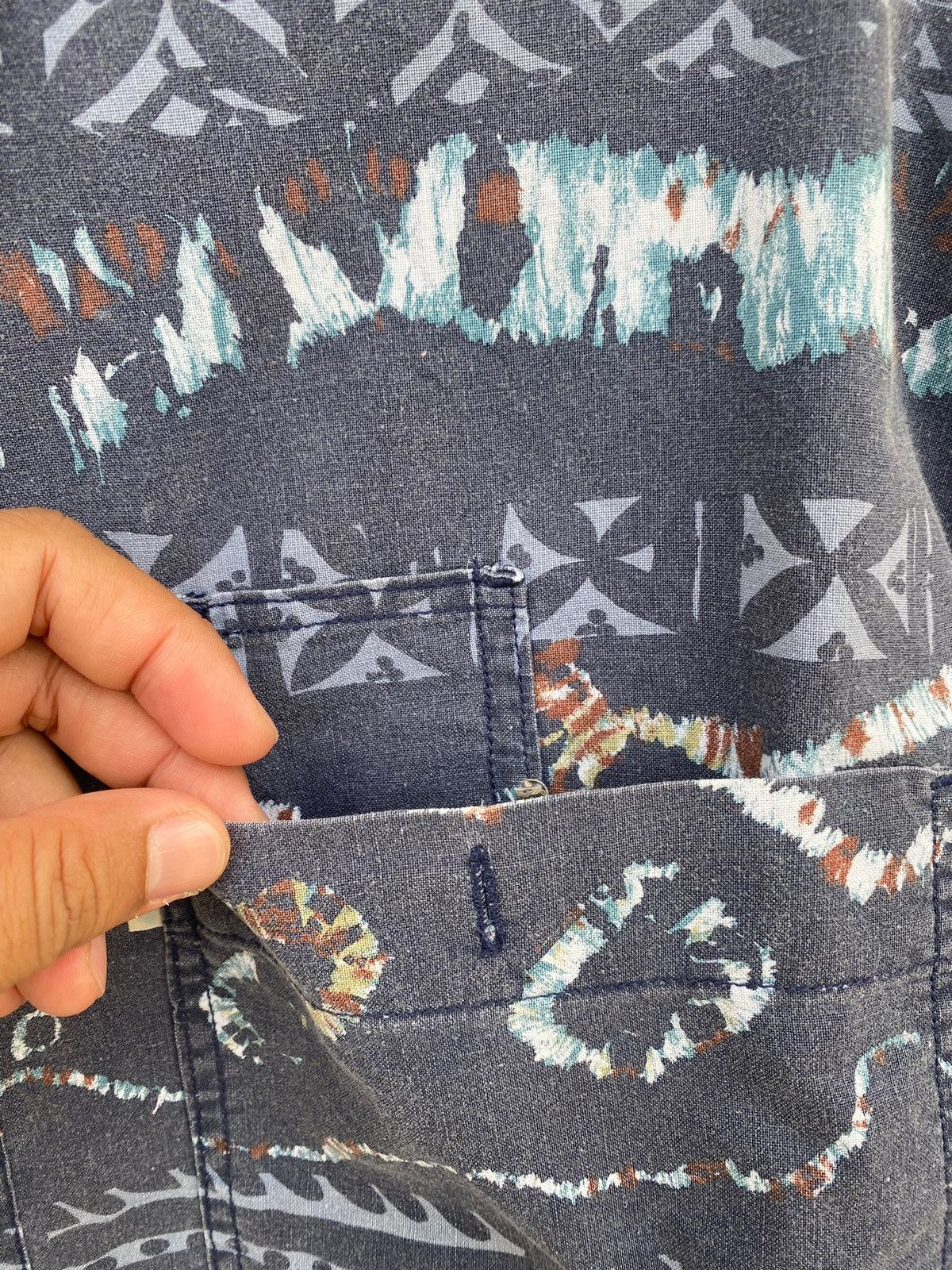 Nigel Cabourn Vintage Nigel Cabourn Aloha Shirt Size US L / EU 52-54 / 3 - 6 Thumbnail