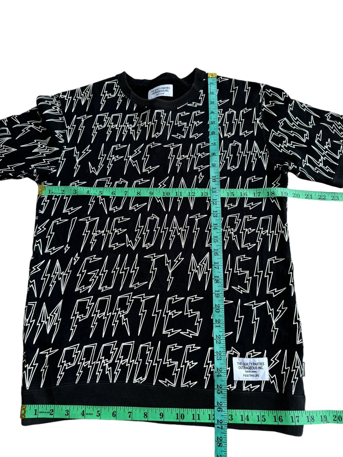 Wacko Maria ⚡️⚡️Wako Maria Guilty Parties FUCK THIS LIFE Short Sleeve Size US M / EU 48-50 / 2 - 9 Thumbnail