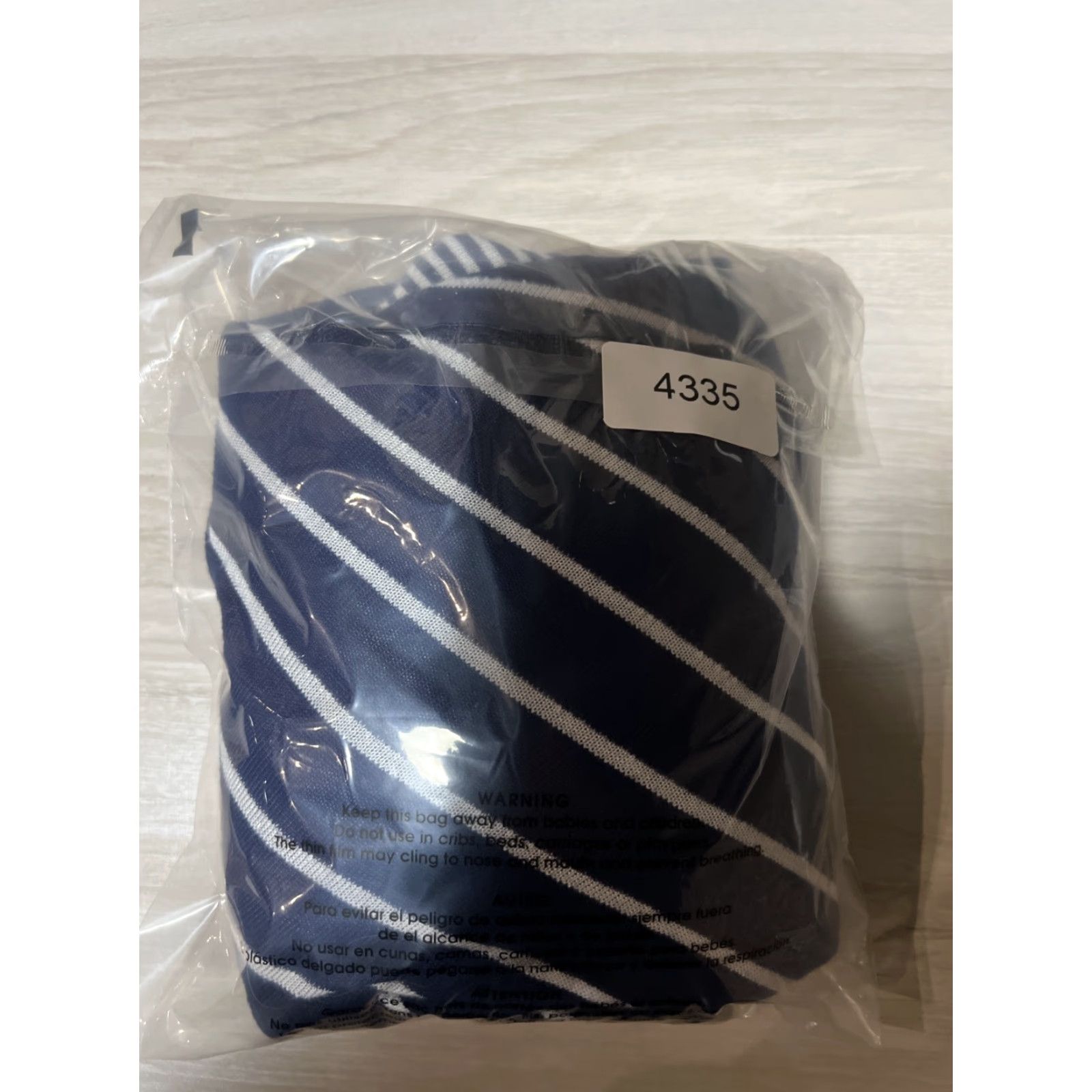 Vintage Chicos Sweater Womens L/XL Blue Poncho Triangle Hem Nautical Coastal Knit Pullover Shirt Regular Knit Navy Size L / US 10 / IT 46 - 4 Thumbnail
