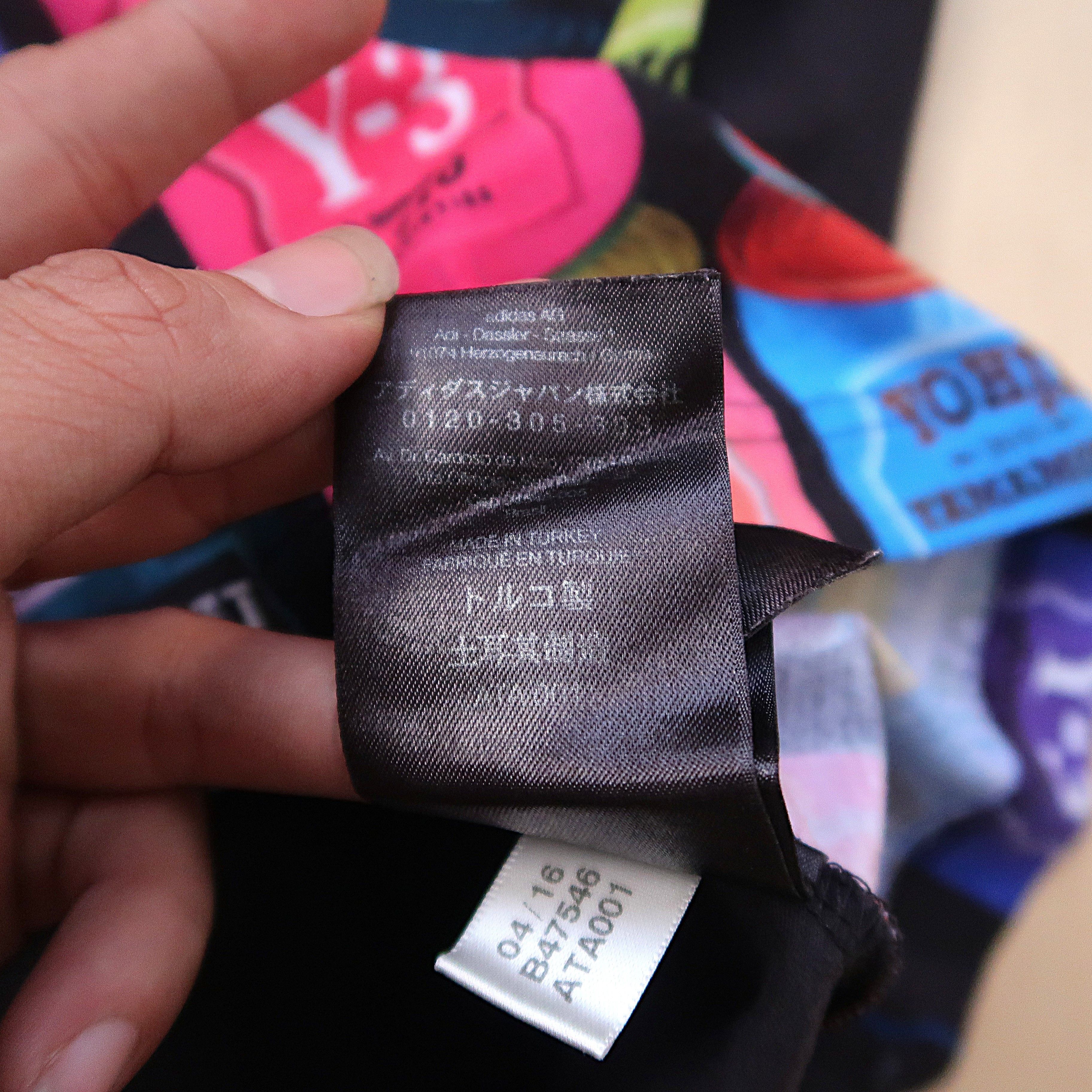 Y-3 2016 Yohji Yamamoto Y-3 with Tomato Sauce Psychedelic Art Size US S / EU 44-46 / 1 - 12 Thumbnail