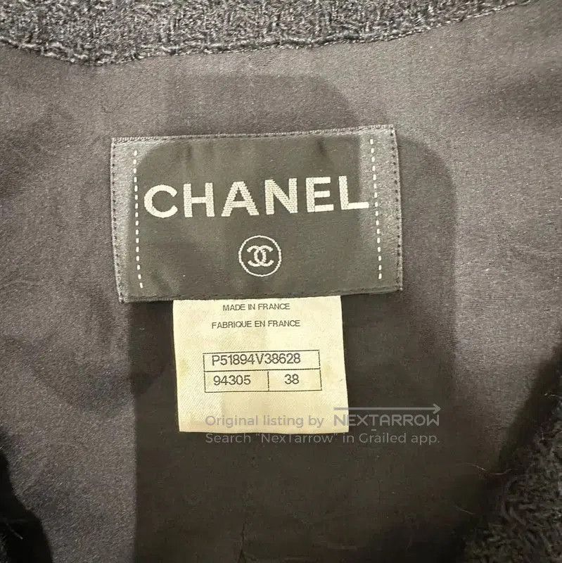 Chanel Chanel Black Women's Jacket with Signature Details . Size M / US 6-8 / IT 42-44 - 2 Thumbnail