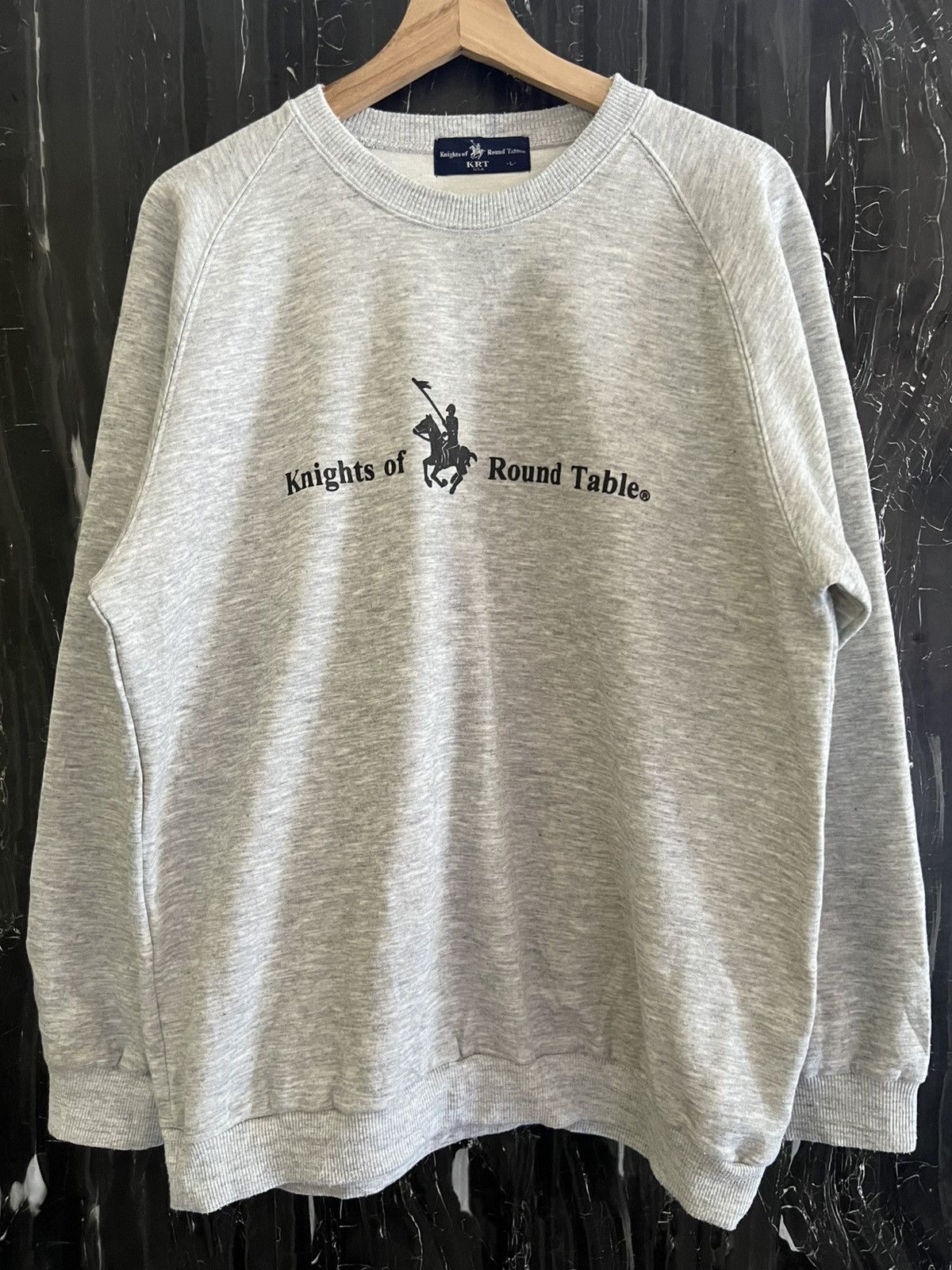 Vintage Knight of Round Table Graphic Sweatshirt – Vintage Style Size US L / EU 52-54 / 3 - 1 Thumbnail