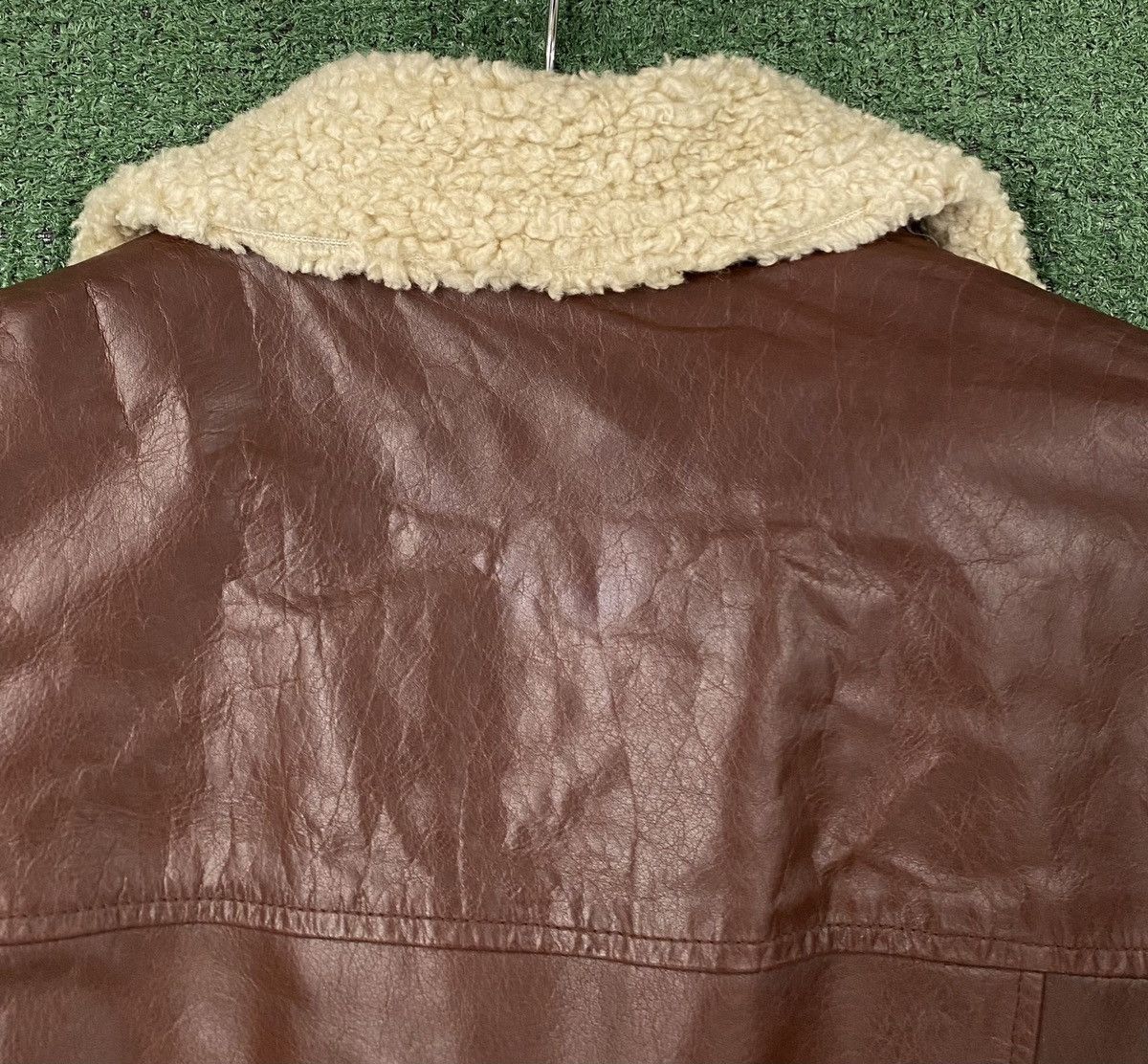 Wilsons Leather VTG Y2K Wilsons Leather Leather Sherpa Lined Jacket Large Size US L / EU 52-54 / 3 - 10 Thumbnail