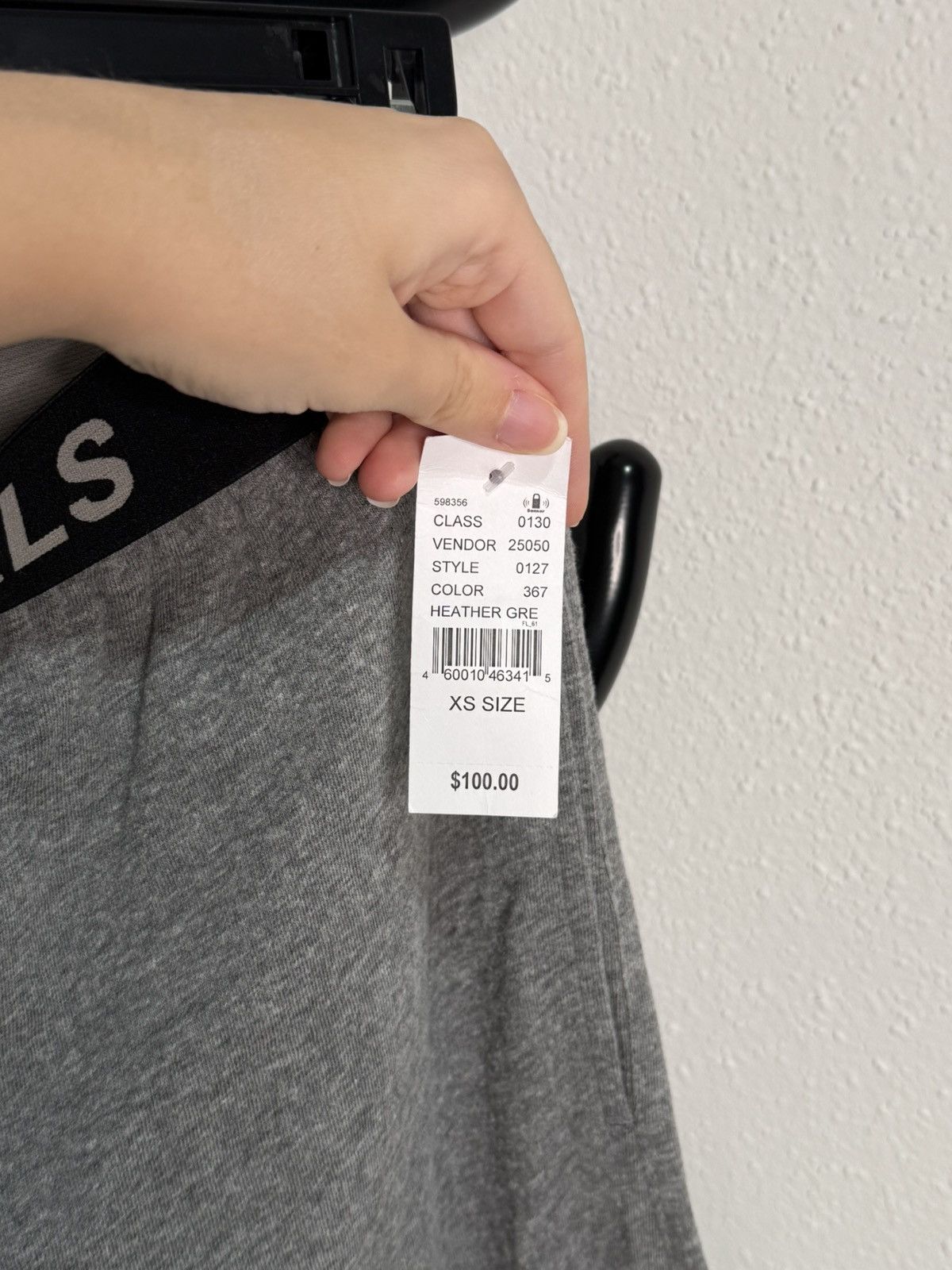 Essentials Fear of God ESSENTIALS Heather Grey Lounge Pants Size US 30 / EU 46 - 2 Thumbnail