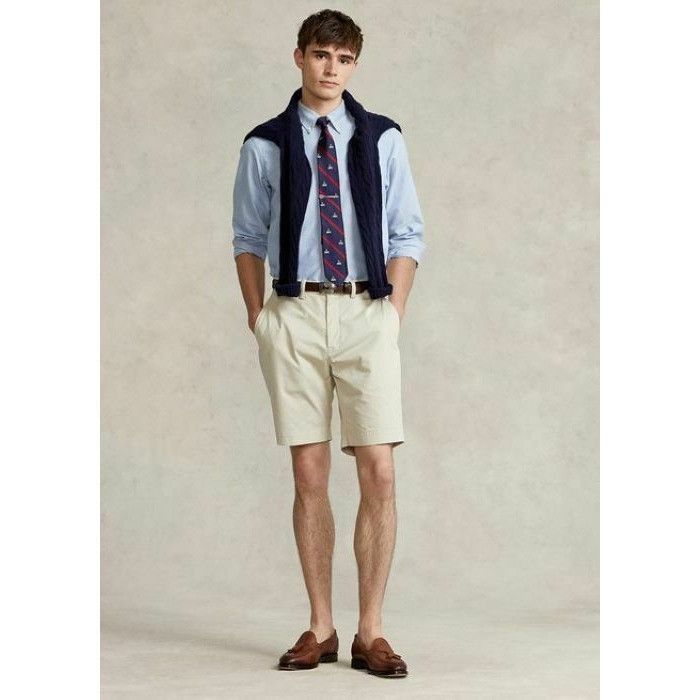 Lauren Ralph Lauren Men's Ralph Lauren Khaki Shorts. Size 42T***FLAWED **** Size US 42 / EU 58 - 1 Thumbnail