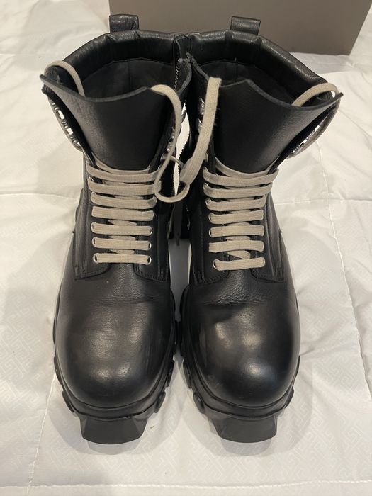 Rick Owens Army Tractor Bozo Boots | Grailed