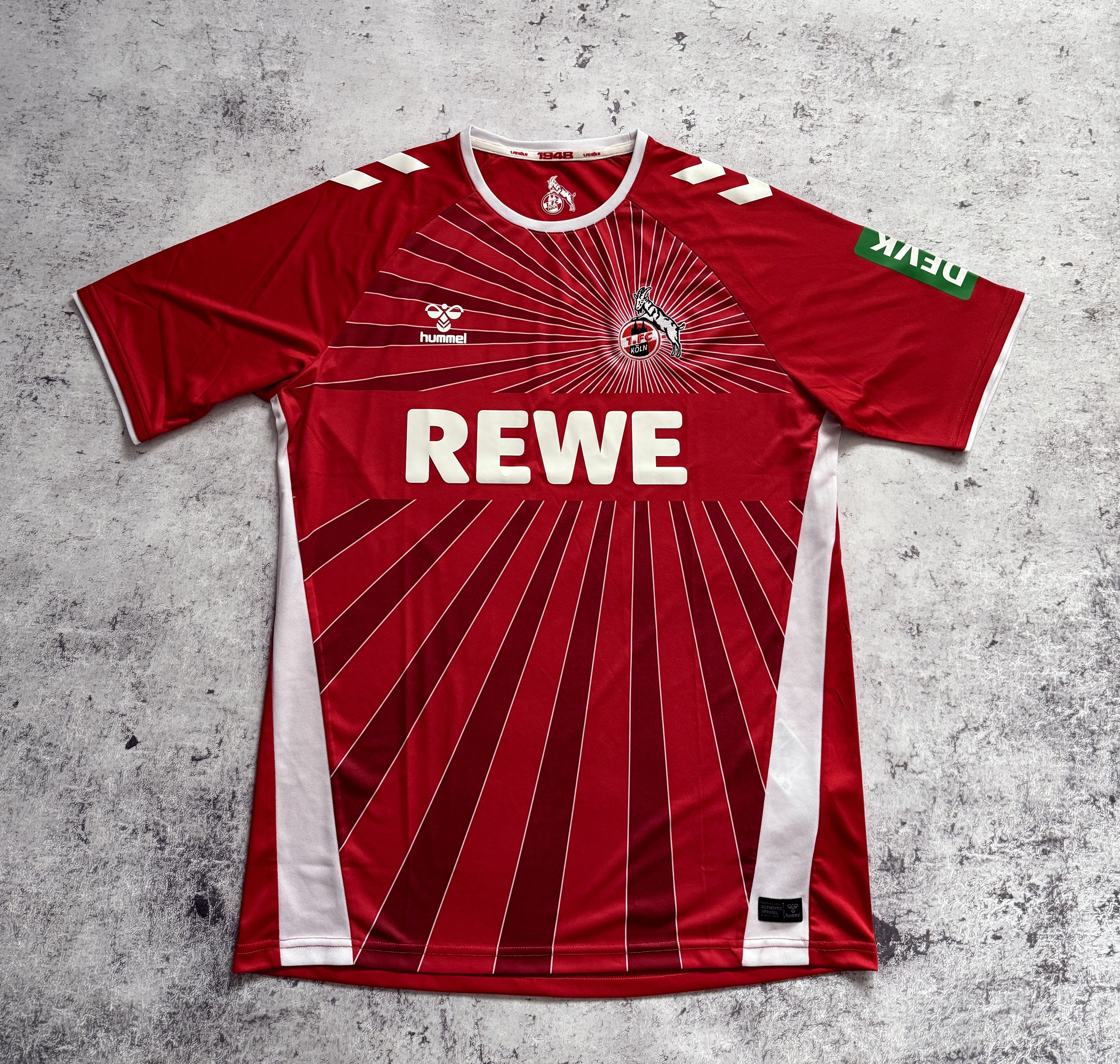 Hummel 1. FC Köln Travel Kapuzenjacke - Unisex Fanjacke Mit Vereinswappen