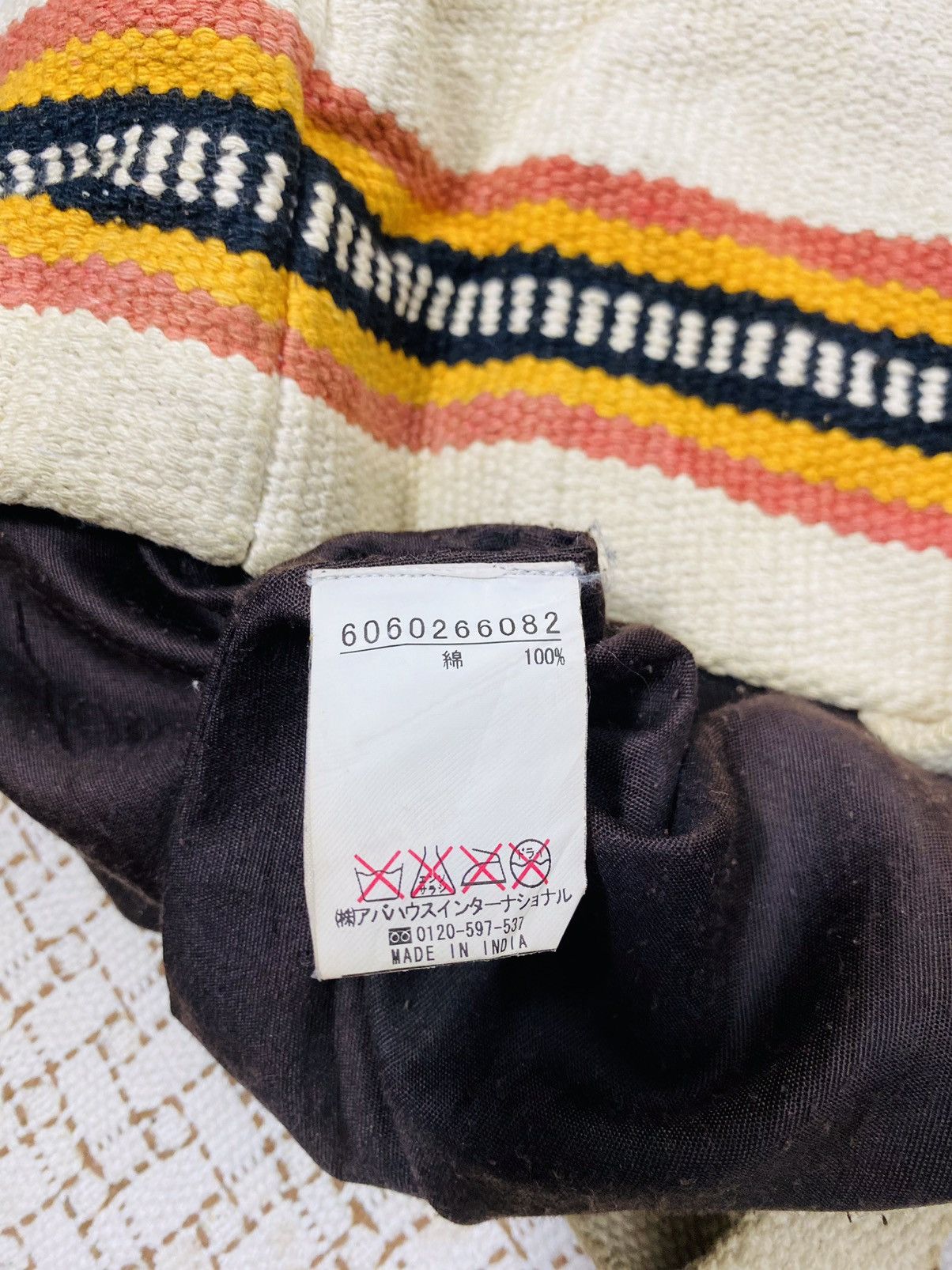 Native × The Unbranded Brand Rare A08 Unbrand Navajo Native Style Tote Bag Size ONE SIZE - 13 Thumbnail