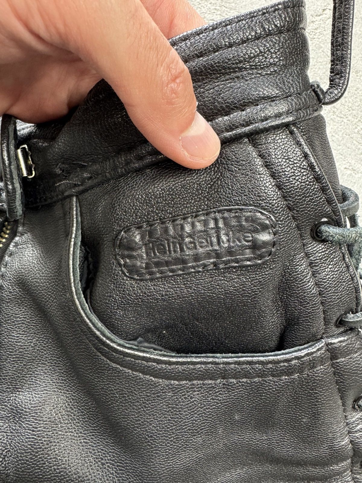 Genuine Leather × Hein Gericke × Vintage Vintage Hein Gericke Leather Pants 90s Playboi Carti Size US 34 / EU 50 - 7 Thumbnail