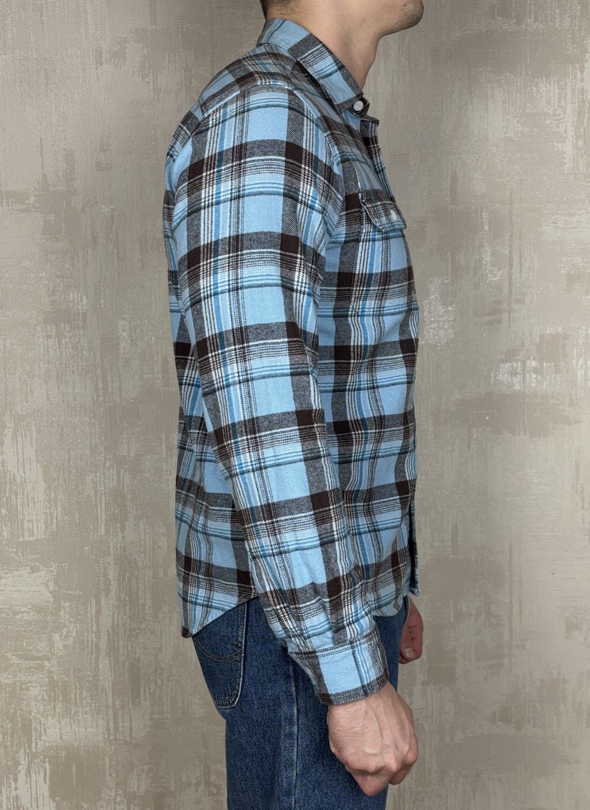 Beams Plus Beams Plus Flannel Shirt Pockets Size fits to M-L Size US M / EU 48-50 / 2 - 12 Thumbnail