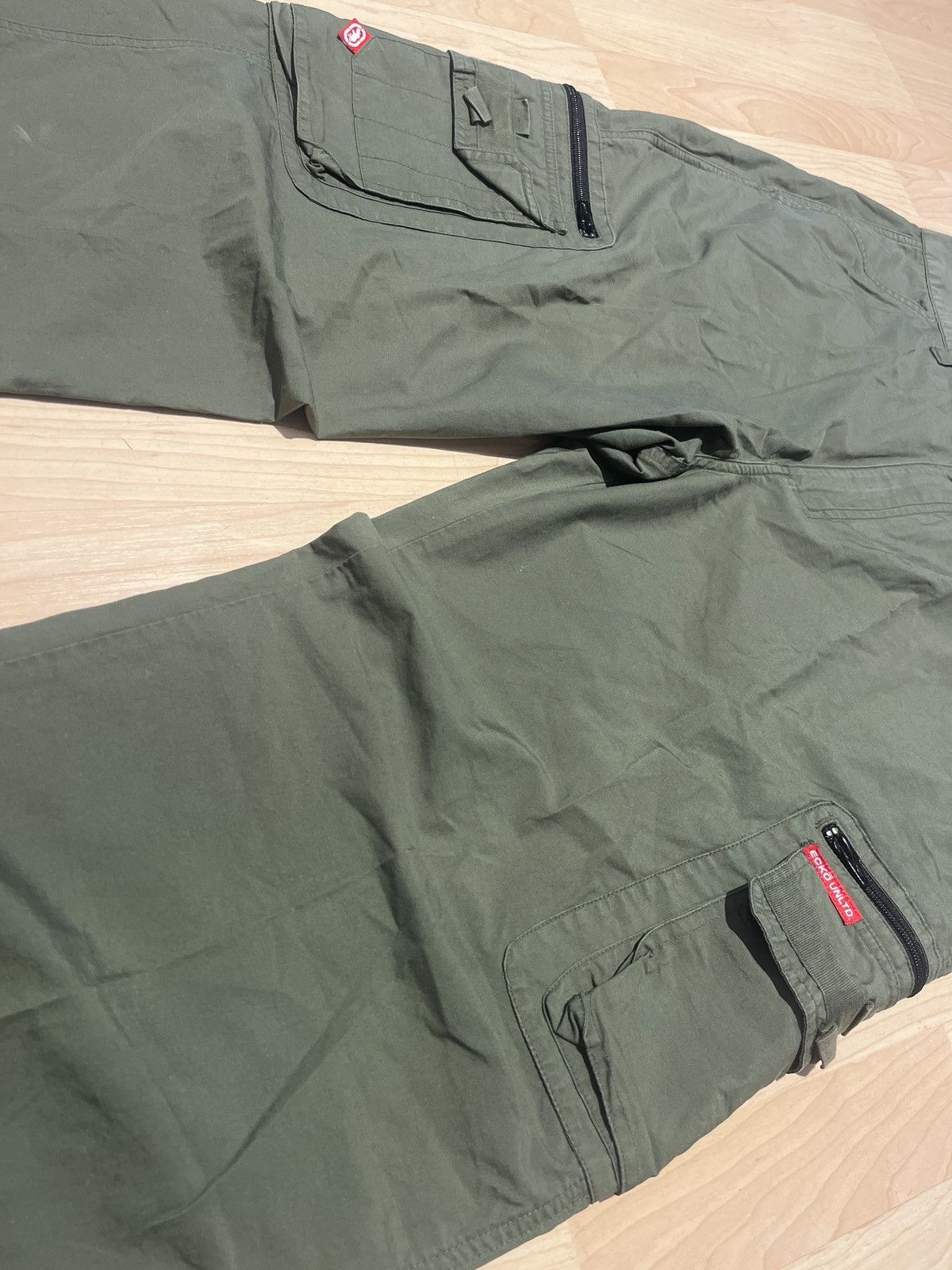 Ecko Unltd. × JNCO × Southpole Crazy y2k baggy jnco southpole eckountld cargo pants Size US 36 / EU 52 - 2 Thumbnail