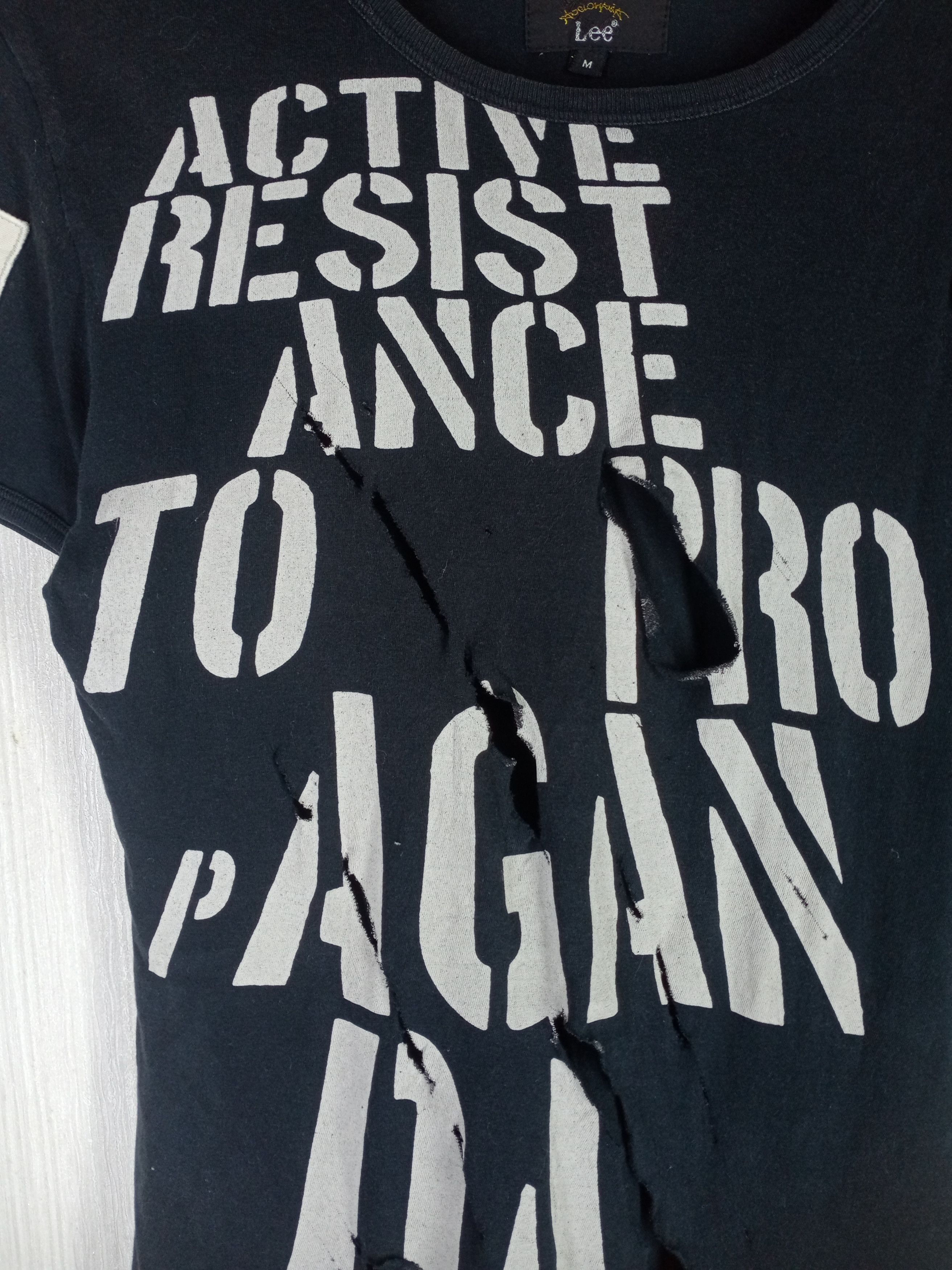 Lee Rare Vivienne Westwood Anglomania X Lee Disstrested Tee Size M / US 6-8 / IT 42-44 - 7 Thumbnail