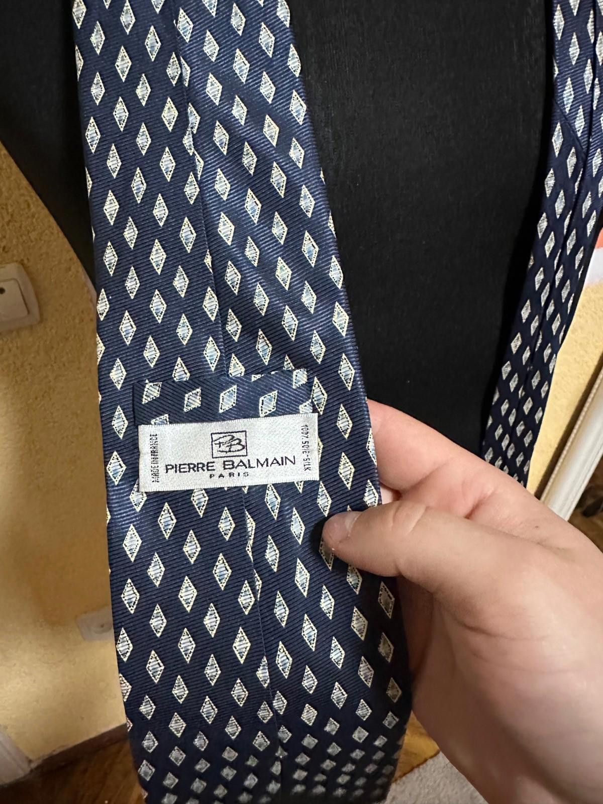 Pierre Balmain Pierre Balmain Silk Tie Size ONE SIZE - 5 Thumbnail