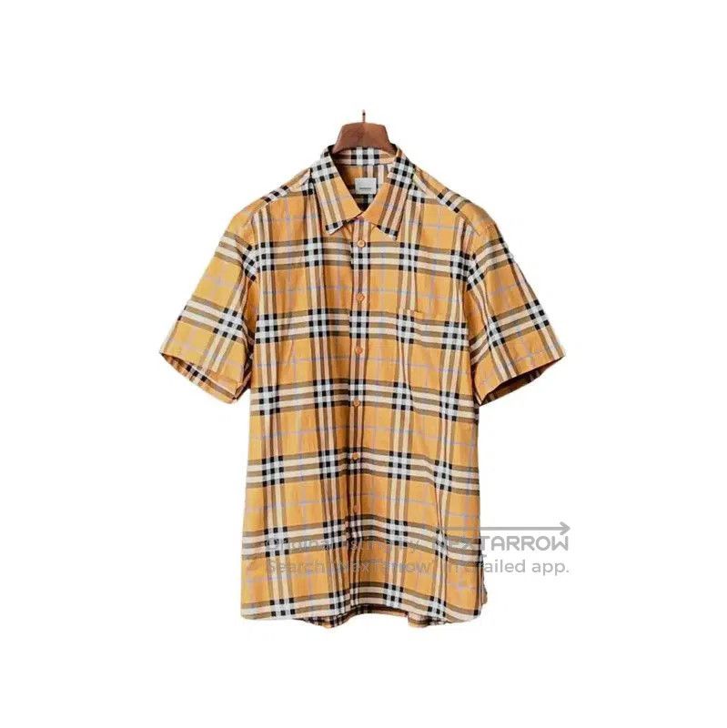 Burberry Burberry Classic Khaki Check Short Sleeve Shirt. Size US XS / EU 42 / 0 - 1 Thumbnail