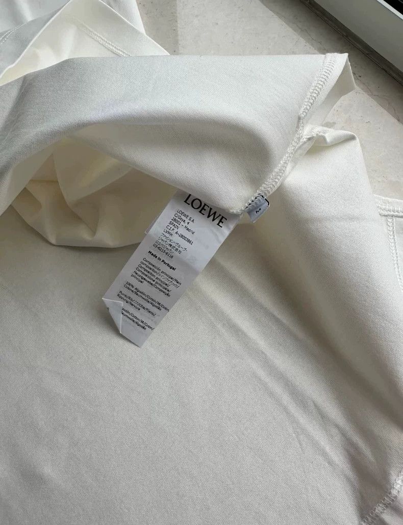Loewe LOEWE Embroidered logo short sleeve T-shirt Size M / US 6-8 / IT 42-44 - 6 Thumbnail