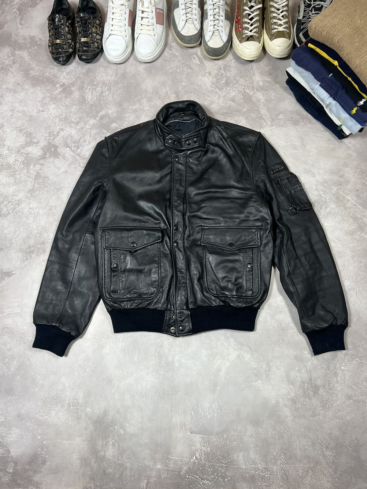 Other Vintage Y2k Leather Jacket Size US XL / EU 56 / 4 - 1 Thumbnail