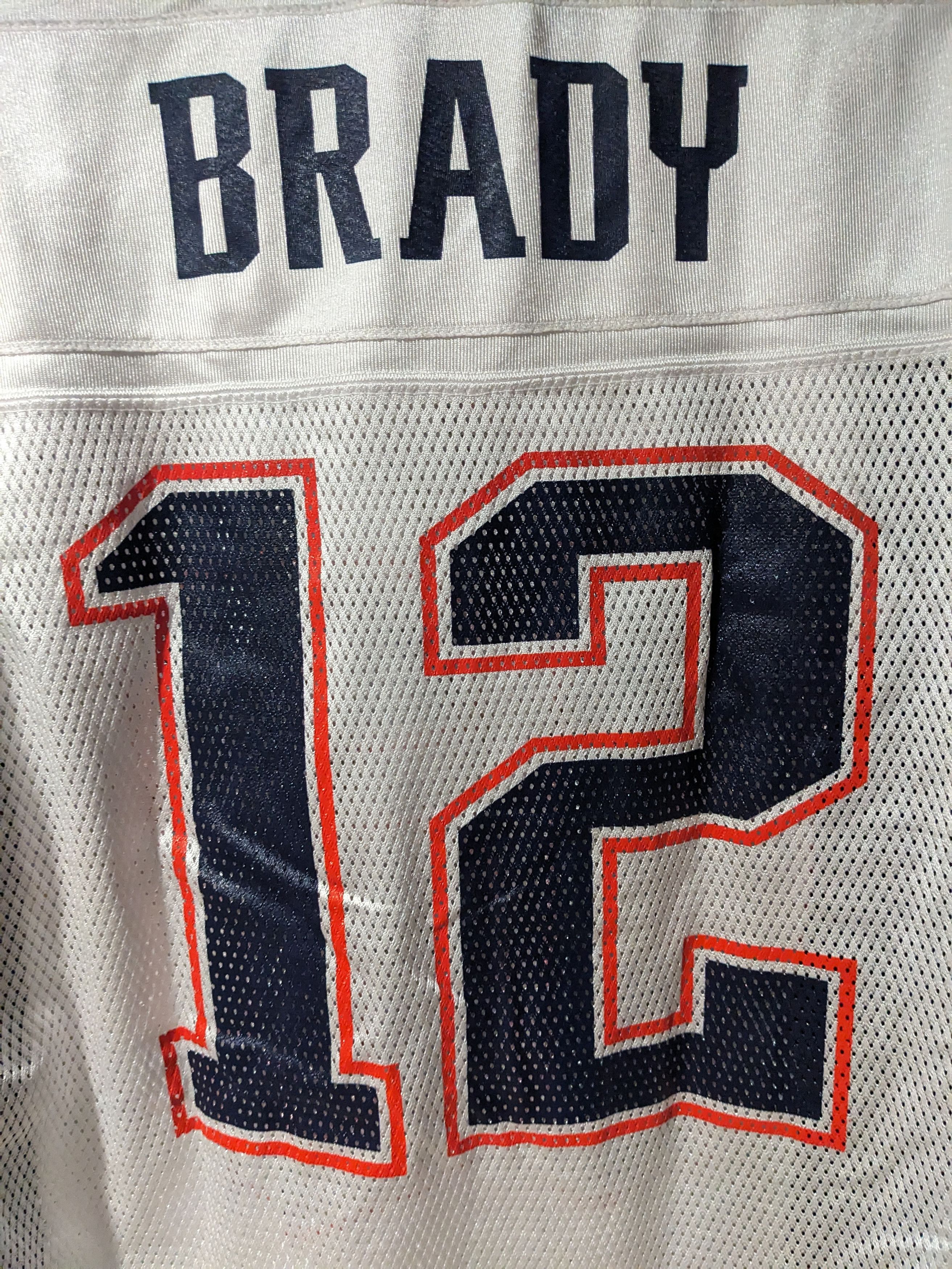 NFL Vintage Y2K New England Patriots Brady NFL Football Jersey Size US L / EU 52-54 / 3 - 2 Thumbnail