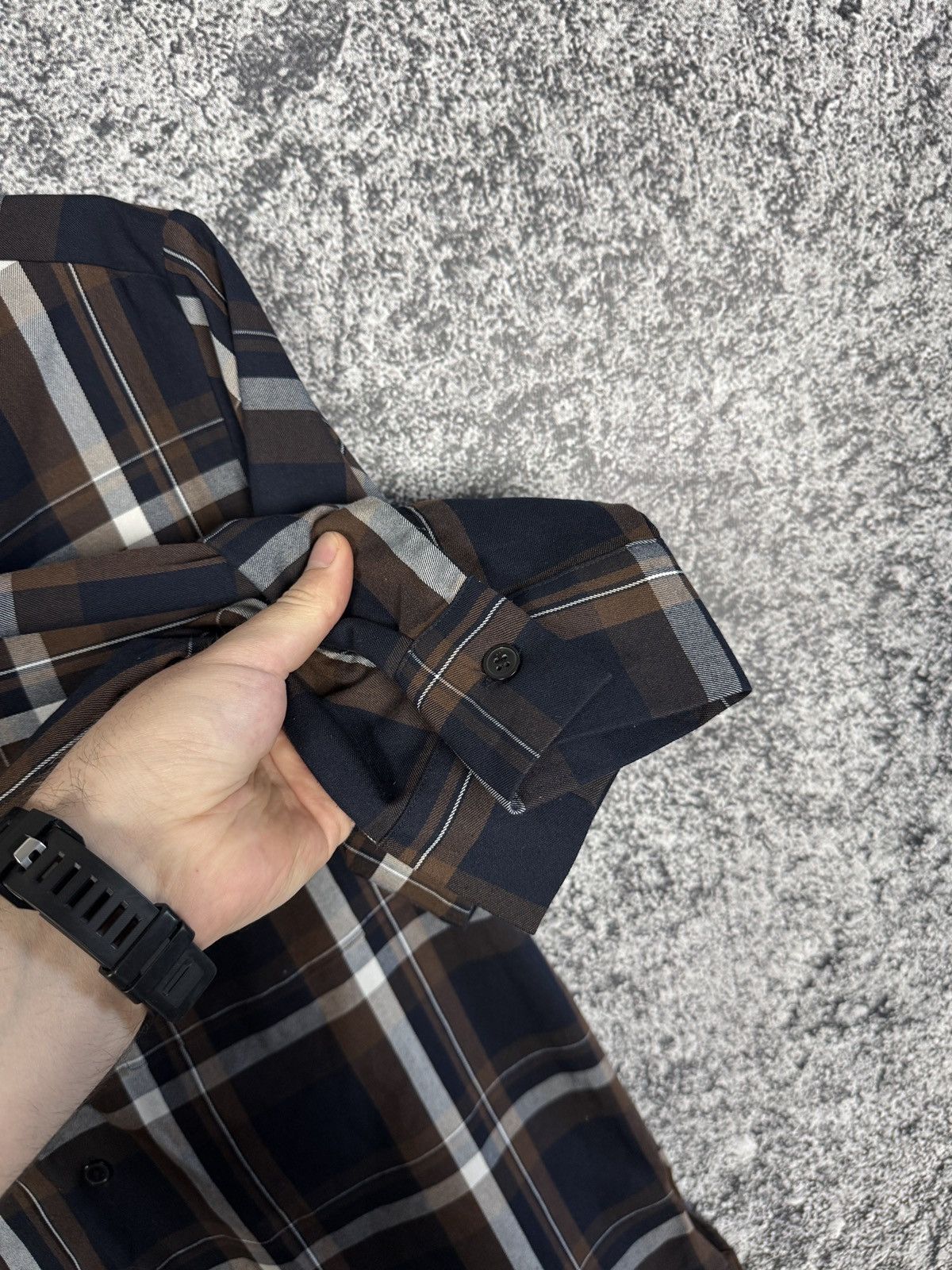 GU × Japanese Brand GU Plaid Long Sleeve Shirt Button Up Casual Japan Brand Sz S Size US S / EU 44-46 / 1 - 6 Thumbnail