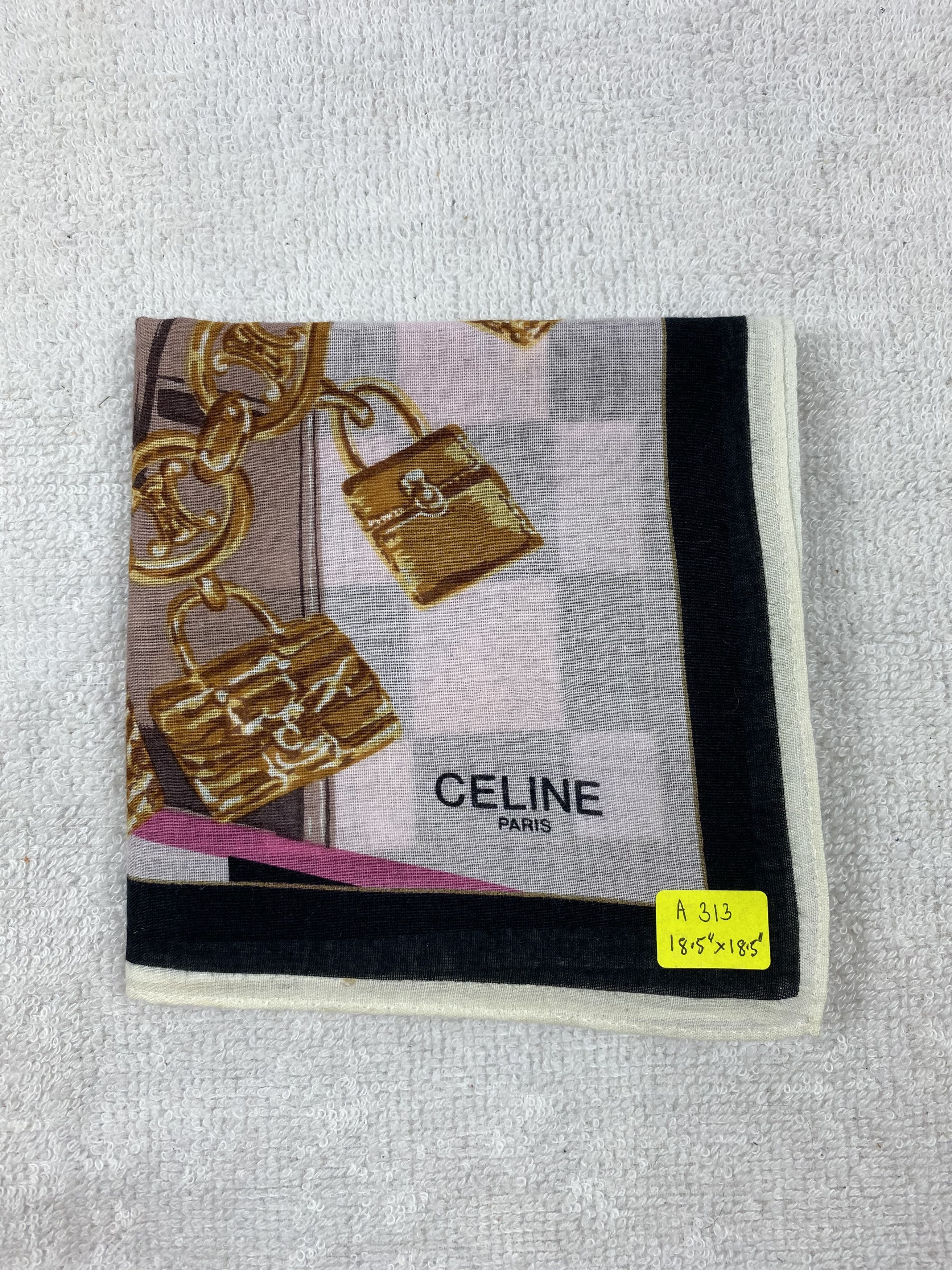 Celine Celine Handkerchief / Bandana / Neckerchief Size ONE SIZE - 6 Thumbnail