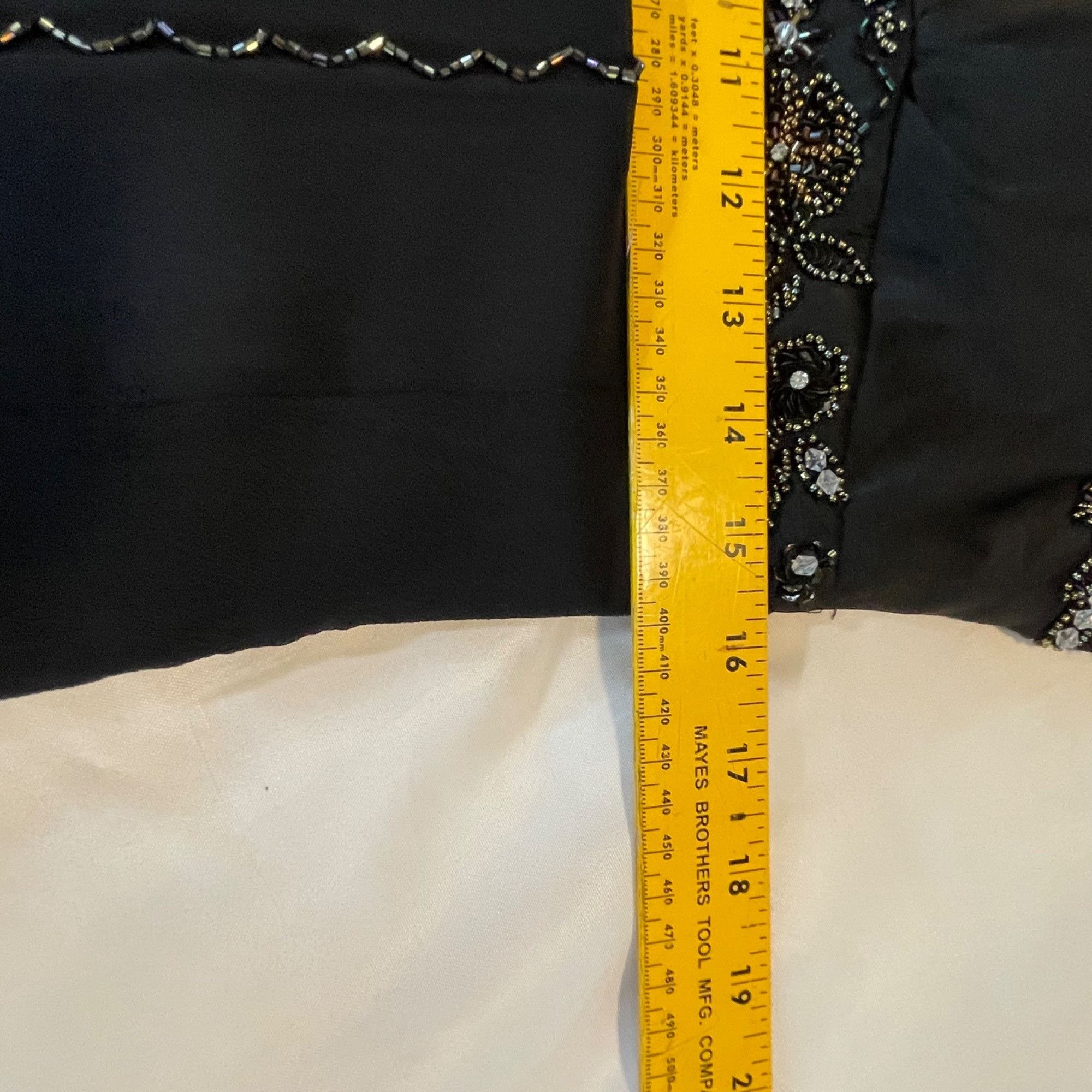 Adrianna Papell Adrianna Papell Black Beaded Halter Dress Size 12 Tags attac Size XL / US 12-14 / IT 48-50 - 15 Thumbnail