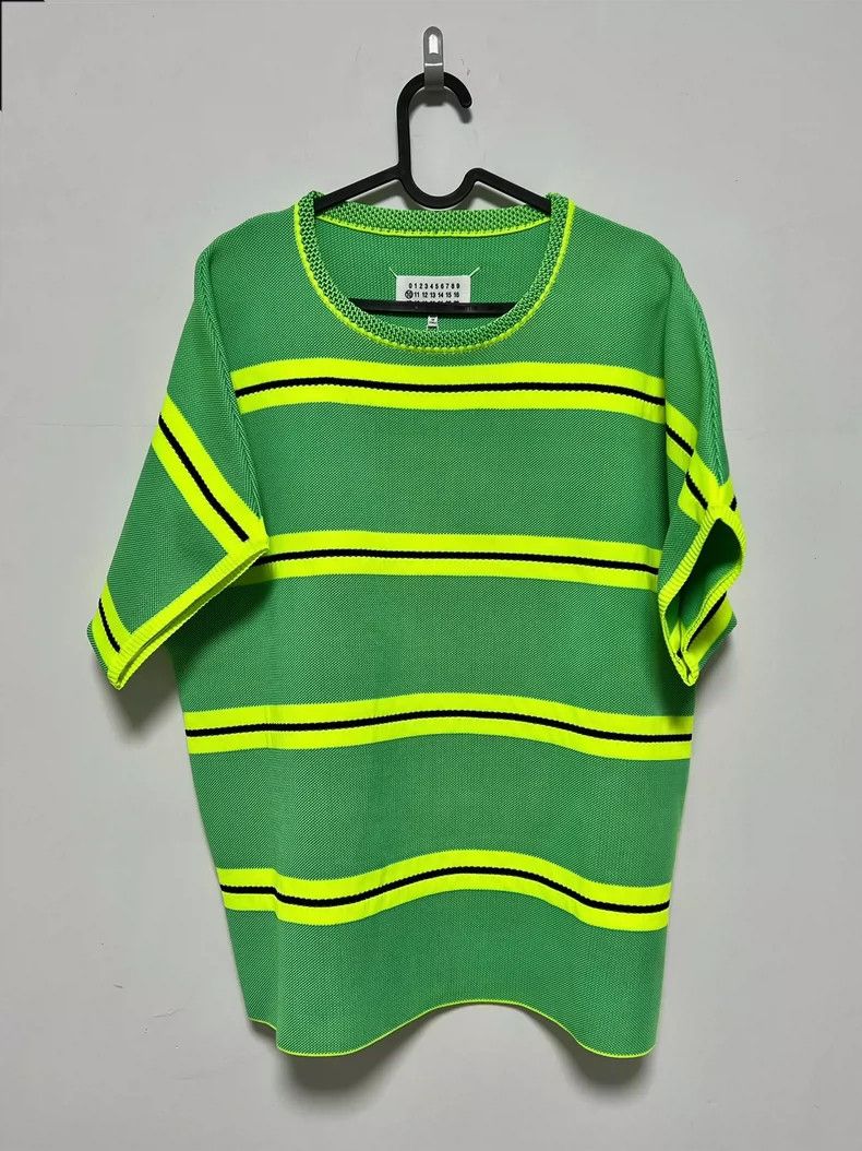 Maison Margiela Maison Margiela Knitted silhouette short sleeves Size US S / EU 44-46 / 1 - 1 Thumbnail
