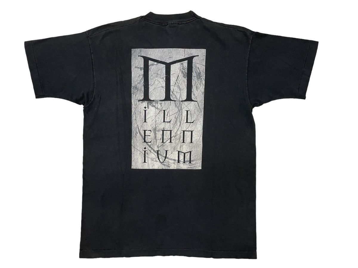 Band Tees × Vintage Vintage band tee 1994 Front Line Assembly-Millennium Size US XL / EU 56 / 4 - 2 Thumbnail