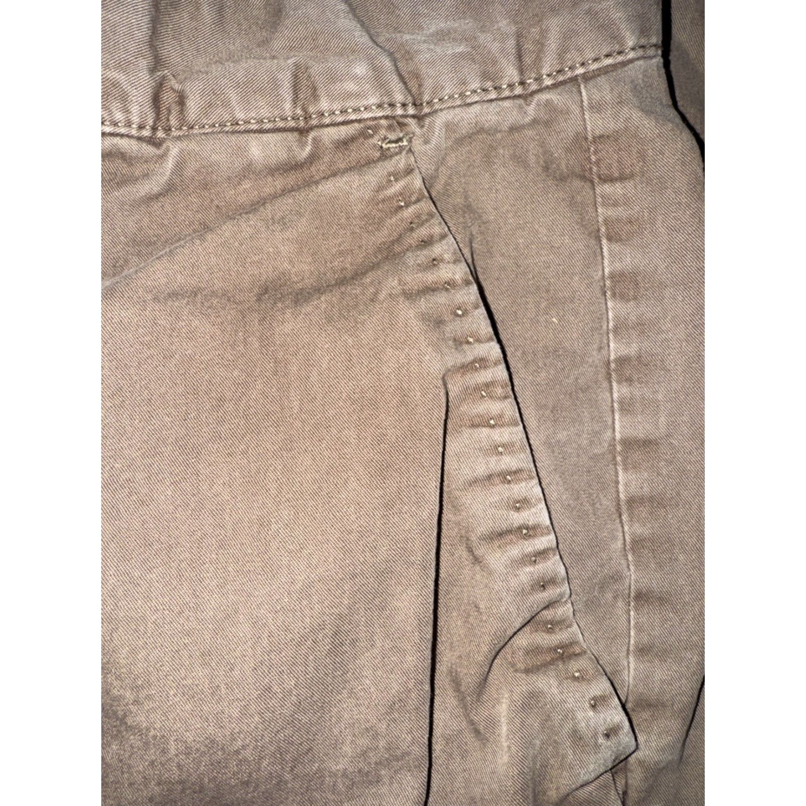 Vintage VINTAGE Marc Anthony Chino Pants Mens 34 28 Taupe Brown Inseam 28 Regular Size 34 Pants Size US 34 / EU 50 - 4 Thumbnail