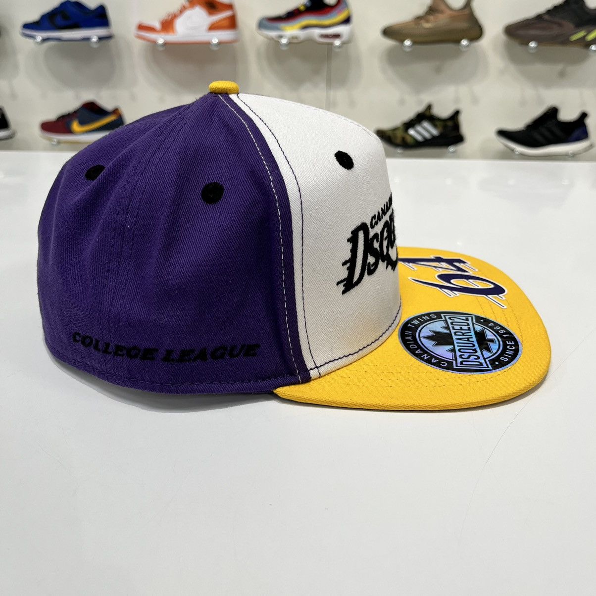 Dsquared2 Dsquared2 Cap Purple/Yellow Size ONE SIZE - 4 Thumbnail