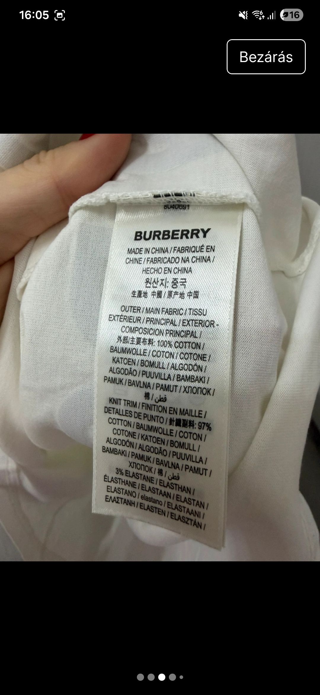 Burberry Burberry tee Size US M / EU 48-50 / 2 - 3 Thumbnail