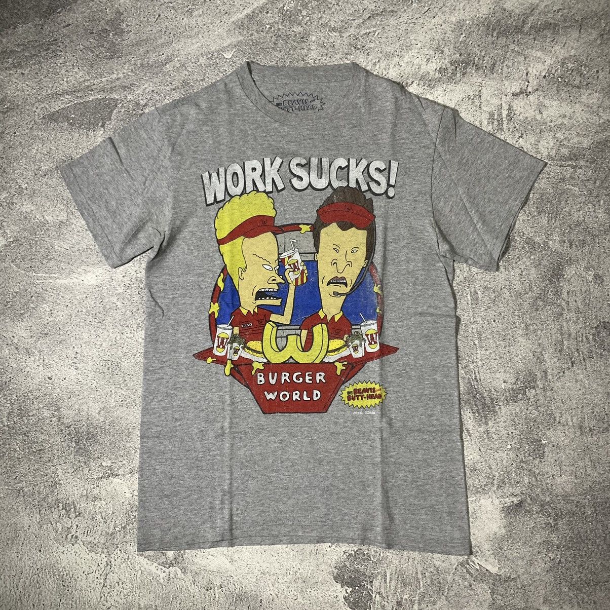 Mtv Vintage Mtv Beavis and Butthead Tshirt Size US S / EU 44-46 / 1 - 1 Thumbnail
