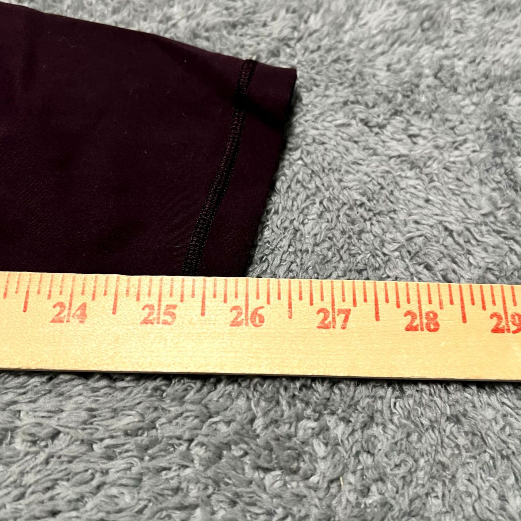 Lululemon Lululemon Leggings Womens 6 In Movement Maroon Everlux Gym W5ANXS Womens Size 6 Leggings Red Movement Everlux Compression Shoes? Size 28" / US 6 / IT 42 - 7 Thumbnail