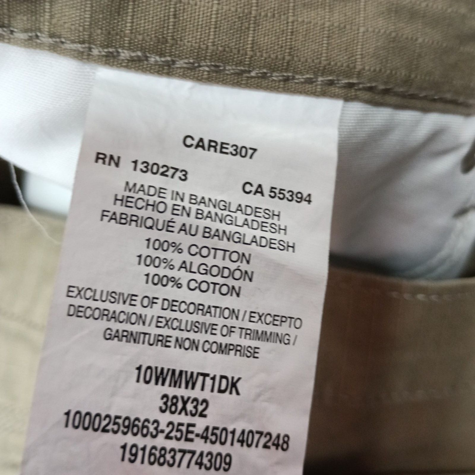 Wrangler Wrangler Technician Ripstop Pants Men's 38x32 Dark Khaki Size US 38 / EU 54 - 5 Thumbnail
