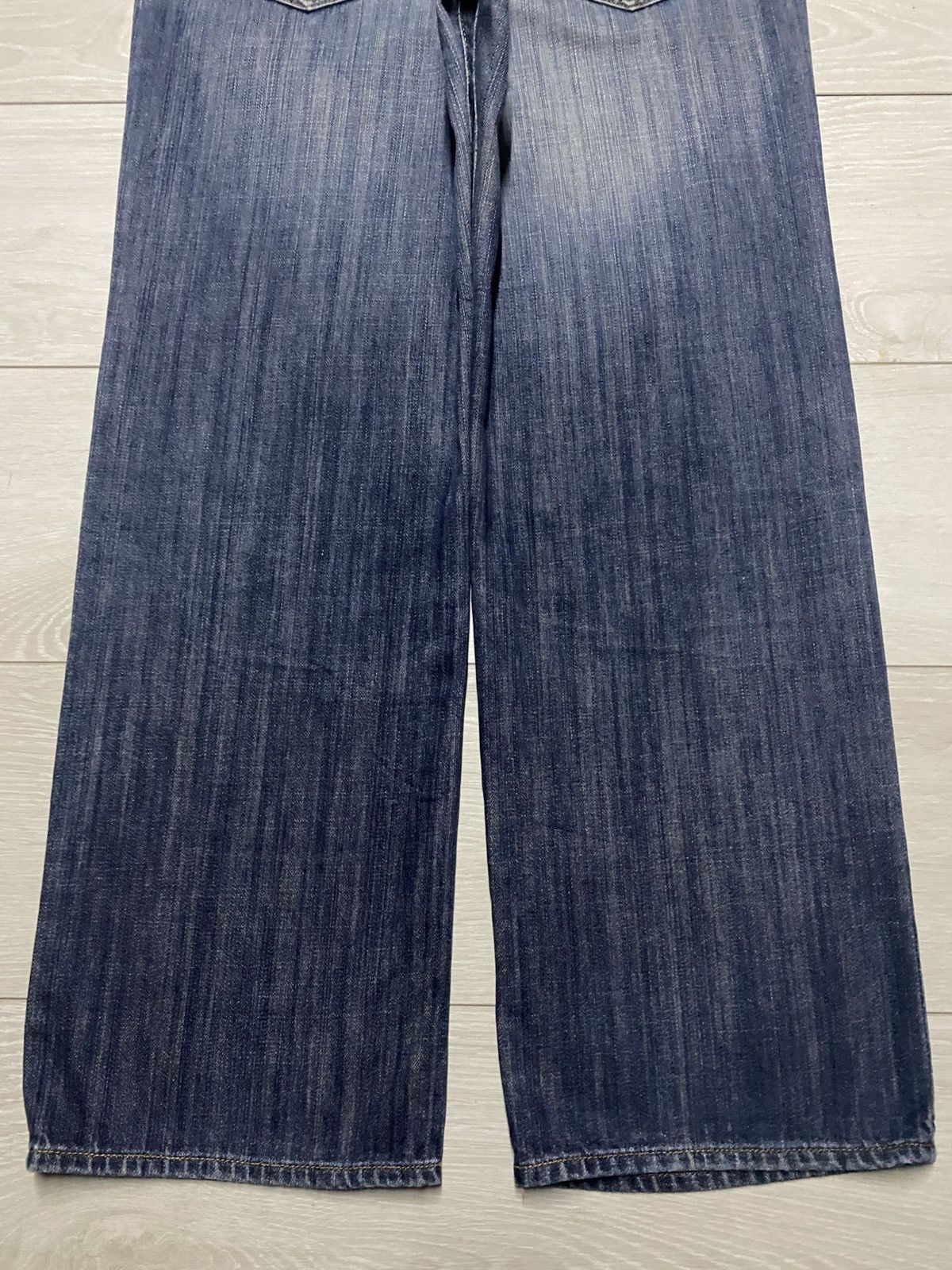 Gap × John Elliott Vintage Gap Denim Faded Mud Wash Baggy Jeans Size US 34 / EU 50 - 6 Thumbnail