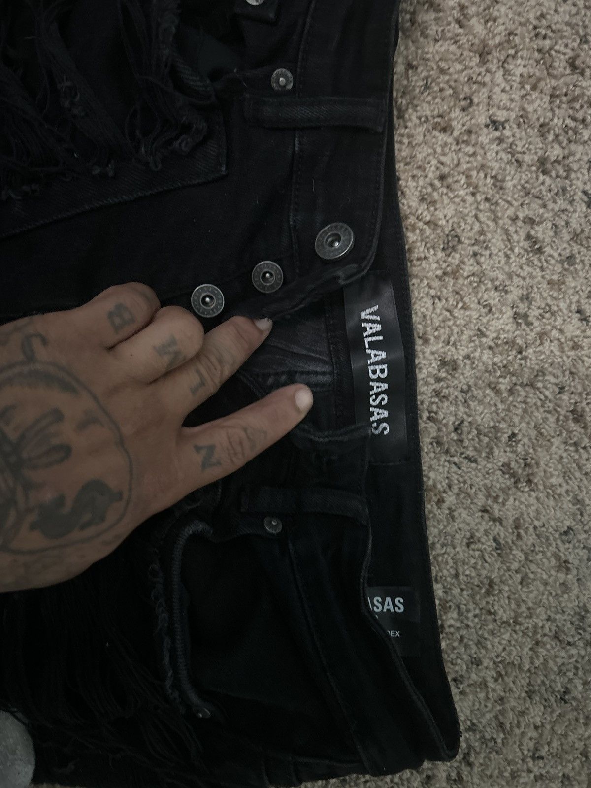 Valabasas Valabasas Stacked distressed jeans Size US 29 - 2 Thumbnail