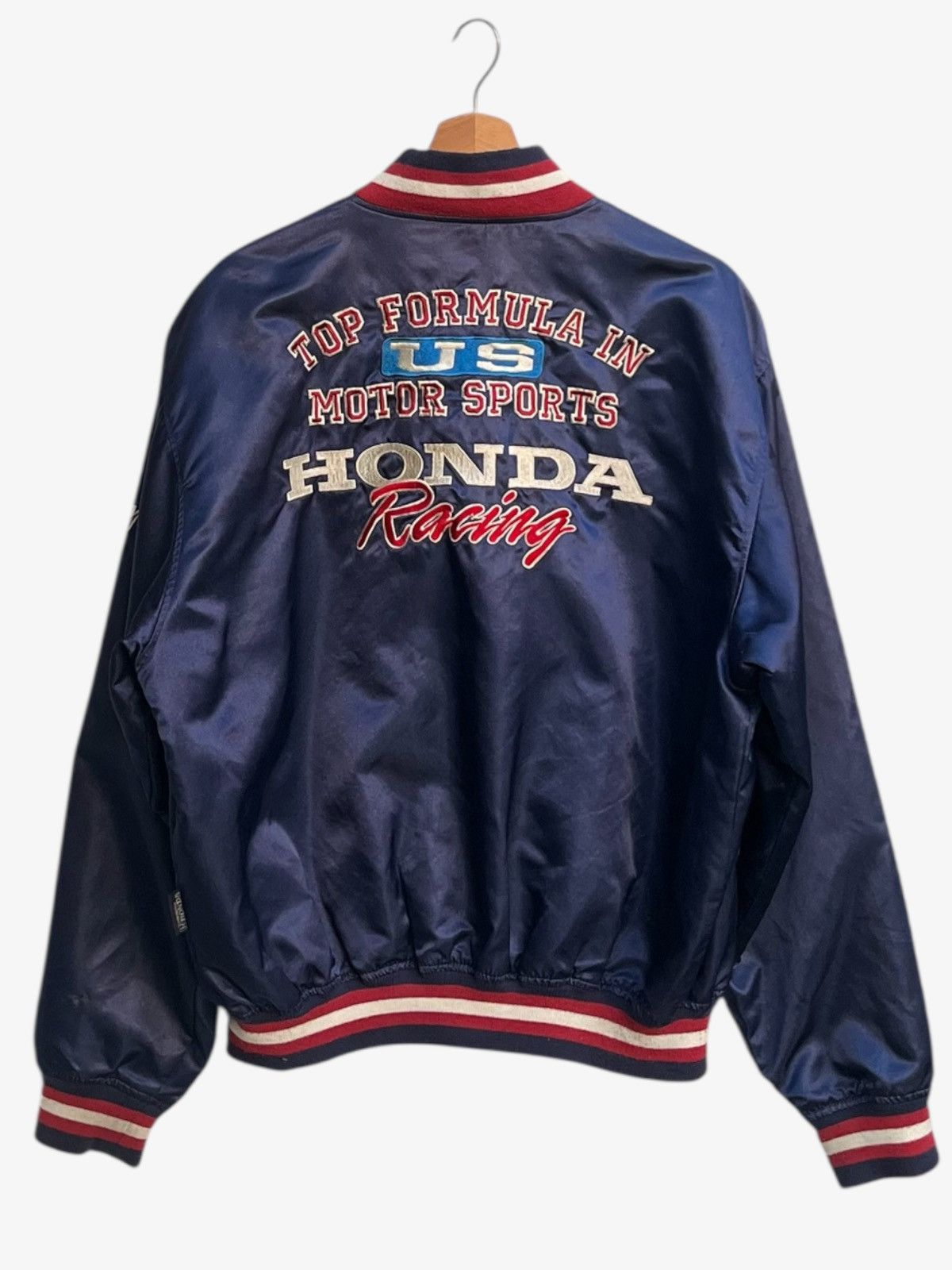 Honda Vintage Honda Racing CART Satin Jacket Size US L / EU 52-54 / 3 - 1 Thumbnail