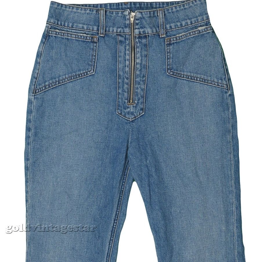 Reformation Jean Baltic Wash High Waisted Denim Jeans 28