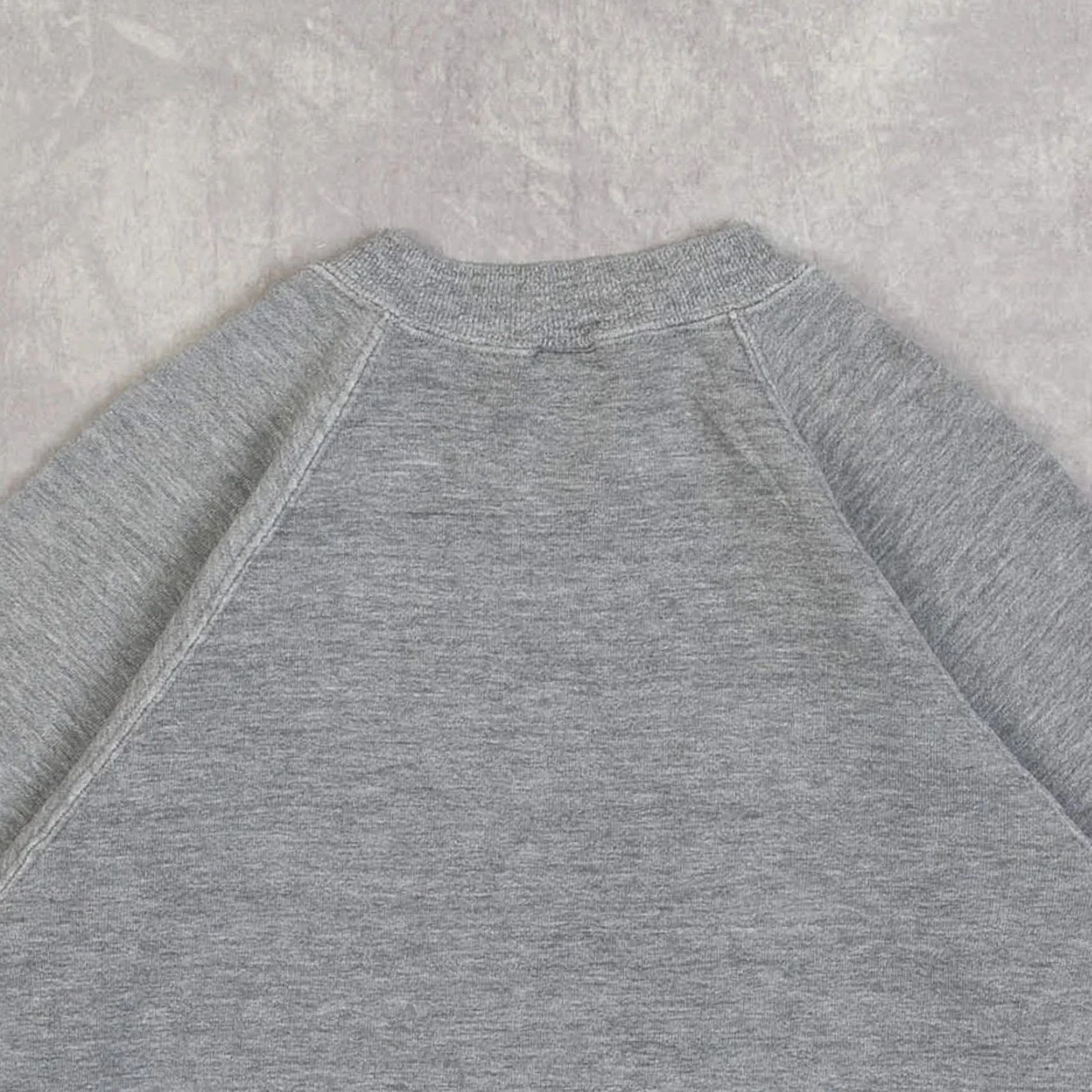 Russell Athletic VINTAGE Russell Athletic Raglan Sweatshirt Womens 90s Marl Grey Small Size S / US 4 / IT 40 - 4 Thumbnail