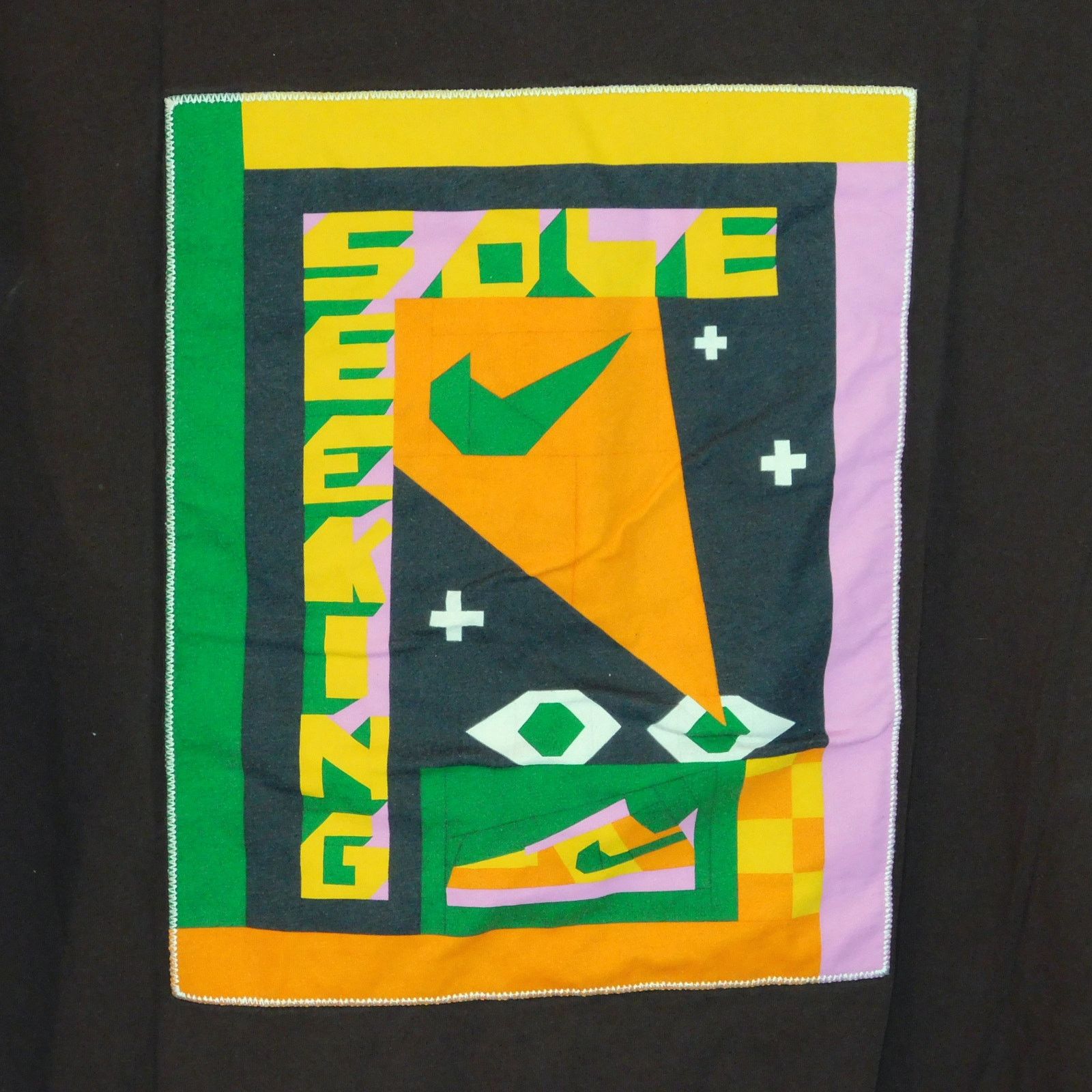 Nike Nike Sole Searching Tee Size L Brown Jeffrey Sincich Size US L / EU 52-54 / 3 - 6 Thumbnail
