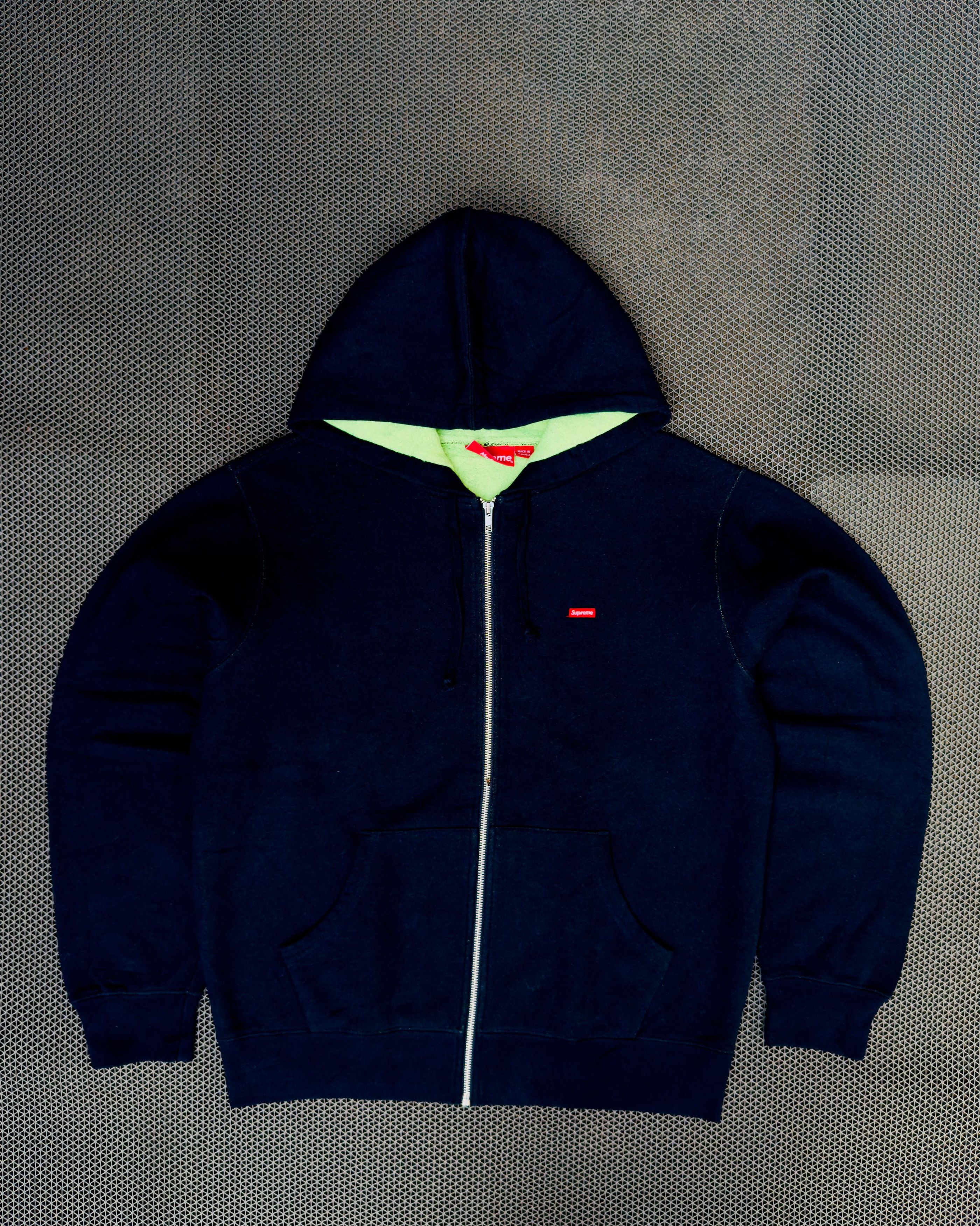 Supreme SUPREME CONTRAST ZIP UP HOODIE SS18 Size US M / EU 48-50 / 2 - 1 Thumbnail