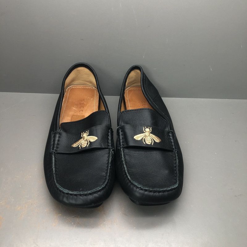 Gucci Gucci Black Embroidered Bee Casual Shoes - Size US 6.5 / EU 39-40 - 2 Thumbnail