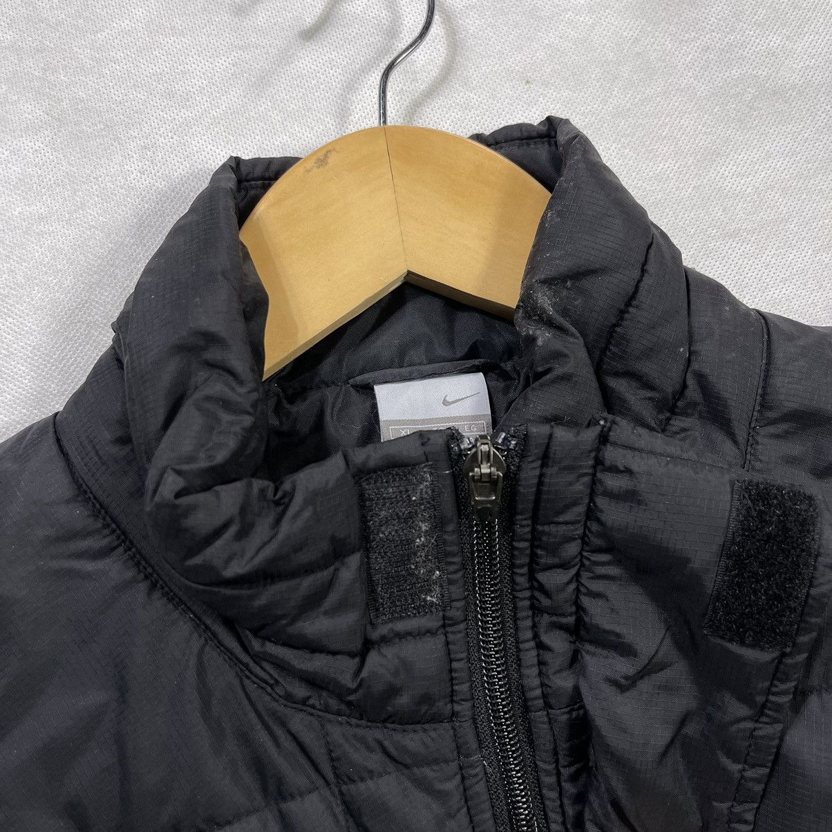 Nike × Vintage Vintage Nike Quilted Puffer Ripstop Nylon Jacket Size US L / EU 52-54 / 3 - 6 Thumbnail