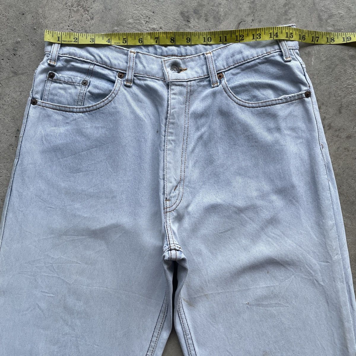 Levi's Vintage Clothing Vintage Levi’s LightWash Distressed Denim Faded Jeans Pants Size US 31 - 5 Thumbnail