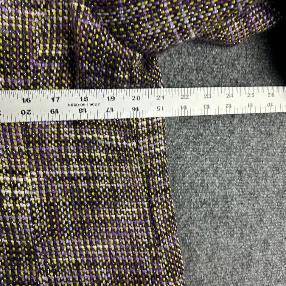 Chicos Chico's Blazer Womens 1 Knit Multicolor Open Front Metallic Size ONE SIZE - 4 Thumbnail