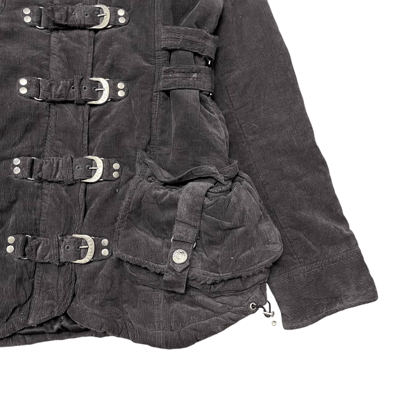 Japanese Brand Vintage Backs Bono Bondage Boa Fur Hooded Padding Jacket Size US S / EU 44-46 / 1 - 4 Thumbnail