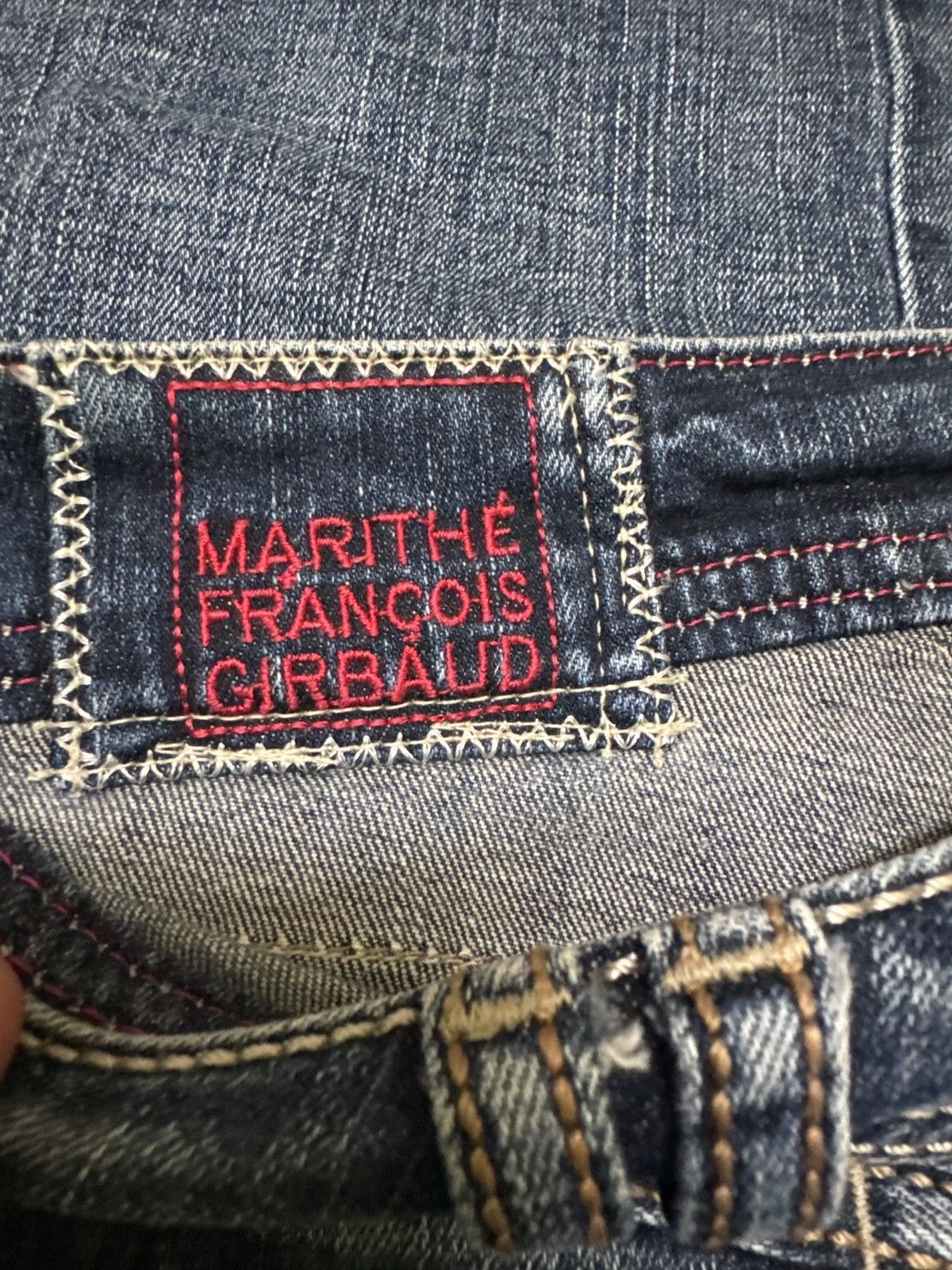 Designer × Marithe + Francois Girbaud SKINNY RARE LEGS MARITHE FRANCOIS GIRBAUD LOW RISE DENIM Size US 28 / EU 44 - 15 Thumbnail