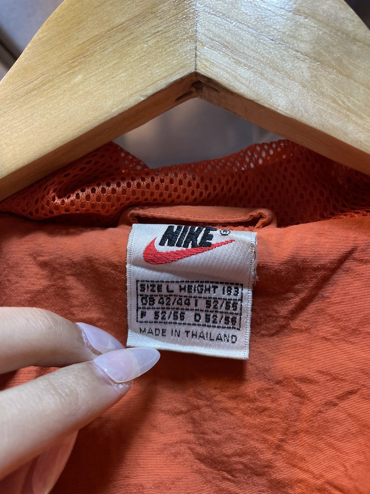 Nike Vintage Nike Spell Out Hoodie Jacket Size US L / EU 52-54 / 3 - 5 Thumbnail