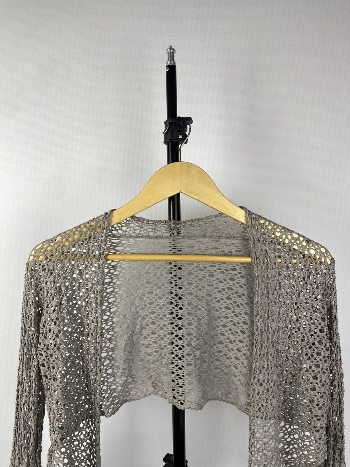 Other Vintage Japanese Longsleeve Mesh Rick Owens Style Y2k Opium Size S / US 4 / IT 40 - 2 Thumbnail
