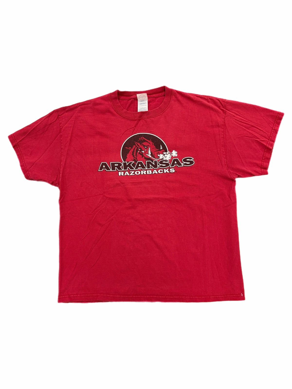 Delta Vtg Y2K Arkansas Razorbacks College Football Graphic Tee Size US L / EU 52-54 / 3 - 1 Thumbnail